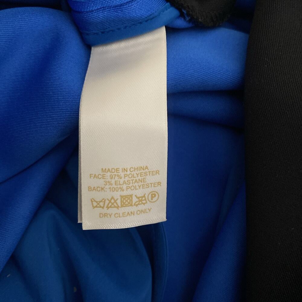 KATE SPADE NY Colorblock Scuba Dress Dive Right In Ocean Blue Sleeveless 10 M - Picture 8 of 10